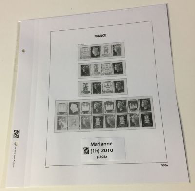 Feuille Luxe 40�me Anniv. Imprimerie P�rigueux 2010