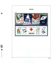 Feuille Luxe France Croix-Rouge 2010 - B118