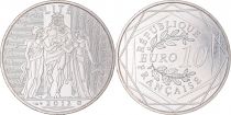 10 EUROS ARGENT - FRANCE - HERCULE - 2012