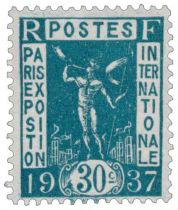 1936 - France 322_327 Propagande pour l\'Exposition internationale de Paris de 1937