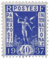 1936 - France 322_327 Propagande pour l\'Exposition internationale de Paris de 1937