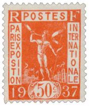 1936 - France 322_327 Propagande pour l\'Exposition internationale de Paris de 1937