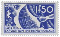 1936 - France 322_327 Propagande pour l\'Exposition internationale de Paris de 1937