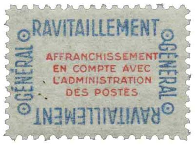 1946 - France service 15A Ravitaillement g�n�ral