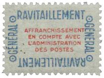 1946 - France service 15A Ravitaillement général
