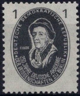 1950 - Allemagne DDR 15/24 - 250e anniversaire de la fondation de l\'Acad�mie des Sciences de Berlin