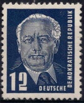 1950 - Allemagne DDR 6/9A - Pr�sident W. Pieck