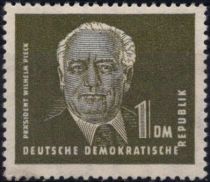 1950 - Allemagne DDR 6/9A - Président W. Pieck