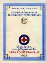 1953 - France  carnet n° 2002 - Croix-Rouge 