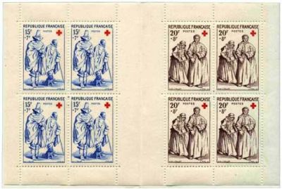 1957 - France  carnet n� 2006 - Gravures - Au profit de la Croix-Rouge