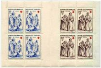 1957 - France  carnet n° 2006 - Gravures - Au profit de la Croix-Rouge