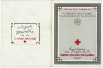 1957 - France  carnet n° 2006 - Gravures - Au profit de la Croix-Rouge
