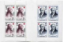 1959 - France  carnet n° 2008 - Hommes célèbres - Au profit de la Croix-Rouge