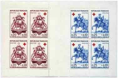 1960 - France  carnet n� 2009 - Sculptures sur bois - Au profit de la Croix-Rouge