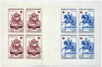 1960 - France  carnet n° 2009 - Sculptures sur bois - Au profit de la Croix-Rouge