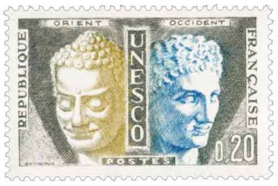 1960/65 - France Service 22_26 U.N.E.S.C.O. - Bouddha et Herm�s