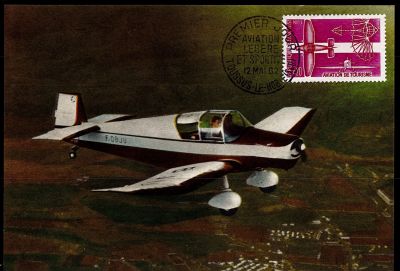 1962 - France Carte Maximum 1341 A1 - Transports - Avion