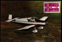 1962 - France Carte Maximum 1341 A1 - Transports - Avion