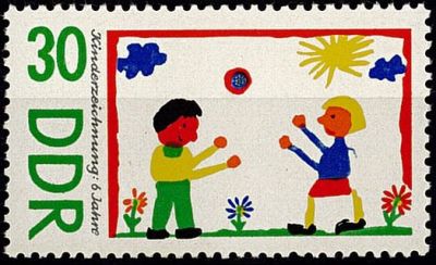 1967 - Allemagne DDR 977-982 - Journ�e internationale de l\'Enfance