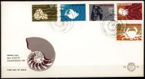 1967 - Pays-Bas FDC 845/849 - Mollusques, crustacés et méduse