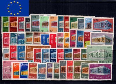 1969 - Europa Timbres - Ann�e compl�te