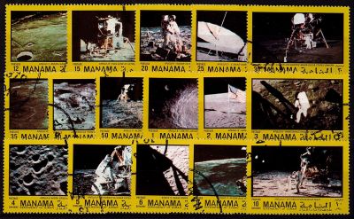 1970 - (UAE) Manama n� 30 - Espace - Apollo 