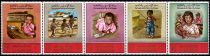 1970 - Jordanie timbres n&deg; 599/628 - La tyrag&eacute;die et la tristesse des r&eacute;fugi&eacute;s