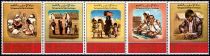 1970 - Jordanie timbres n&deg; 599/628 - La tyrag&eacute;die et la tristesse des r&eacute;fugi&eacute;s