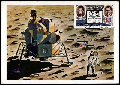 1970 - Monaco CM n� 829 - Espace - Apollo 11