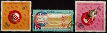 1971 - Cuba 1533/1536 - 19e Championnats du monde de base-ball amateur (Série complète de timbres oblitérés)