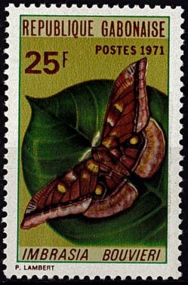 1971 - Gabon 271-274 - Papillons