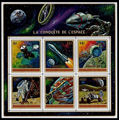 1972 - Burundi BF n� 55 - Espace - Exploration
