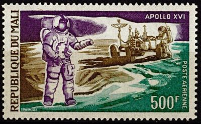 1972 - Mali PA n�156 - Espace - Apollo XVI