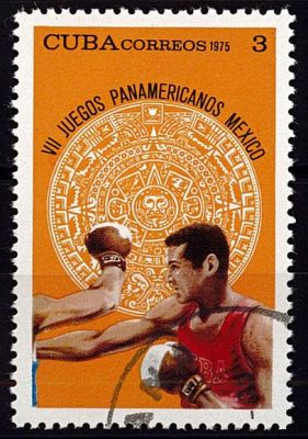 1975 - Cuba 1867/1871 - 7e Jeux sportifs panam�ricains au Mexique (S�rie compl�te de timbres oblit�r�s)