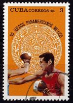 1975 - Cuba 1867/1871 - 7e Jeux sportifs panaméricains au Mexique (Série complète de timbres oblitérés)