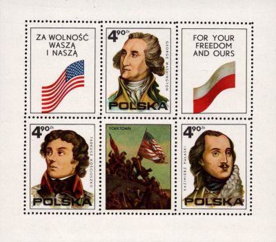 1975 - Pologne BF69 - Bicentenaire de l\'ind�pendance des Etats-Unis