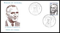 1975 - Wallis et Futuna FDC n&deg; 189 - Pr&eacute;sident Georges Pompidou