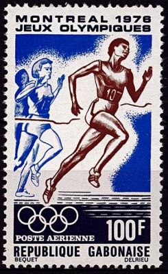 1976 - Gabon A184 - Jeux olympiques de Montr�al