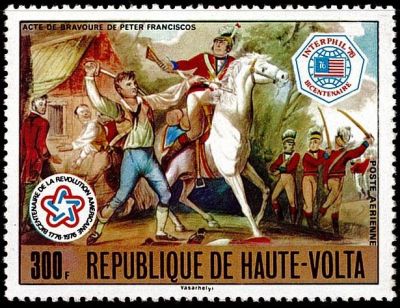 1976 - Haute-Volta 393/394-A210/A212 - Bicentenaire de l\'ind�pendance des Etats-Unis