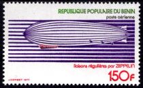 1977 - B&eacute;nin Timbre A&eacute;rien n&deg; 270 - Histoire de l\'aviation