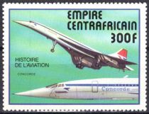 1977 - Centrafrique Timbre n&deg; 309 - Concorde