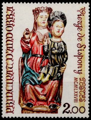 1978 - Andorre Fran�ais Timbre n� 271 - Vierge de Sispony