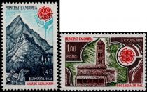 1978 - Andorre Fran&ccedil;ais Timbres n&deg; 269/270 - Europa