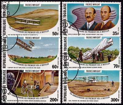 1978 - Togo 914/915-PA338/PA341 - Transports - Avions