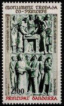 1979 - Andorre Fran&ccedil;ais Timbre n&deg; 280 - 700e anniversaire de la Co-Principaut&eacute; d\'Andorre