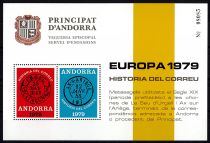 1979 - Andorre Vigueria episcopale bloc n° VIG-1 - Europa