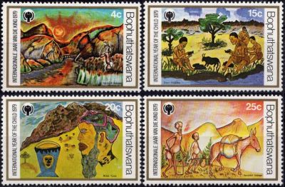 1979 - Bophuthatswana Timbres n� 43/46 - Ann�e Internationale de l\'Enfant