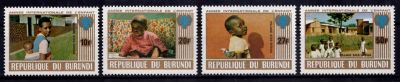 1979 - Burundi Timbres n� 811/814 - Ann�e Internationale de l\'Enfant