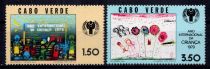 1979 - Cap Vert Timbres n&deg; 403/404 - Ann&eacute;e Internationale de l\'Enfant