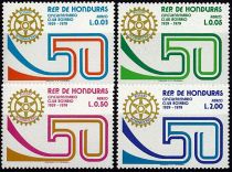 1979 - Honduras A632-A635 - Cinquantenaire du Rotary club du Honduras